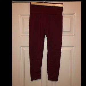 Fabletics seamless high waisted capri legging